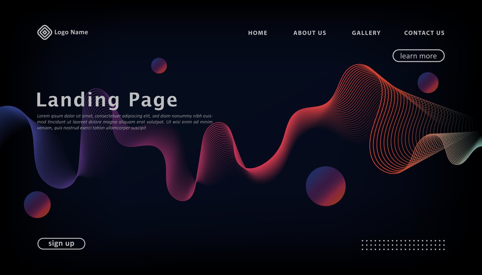 Landing Page Design