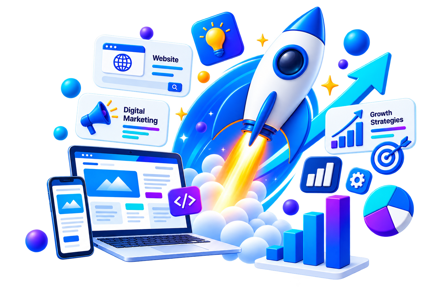 Skydo Solutions digital marketing and IT solutions banner